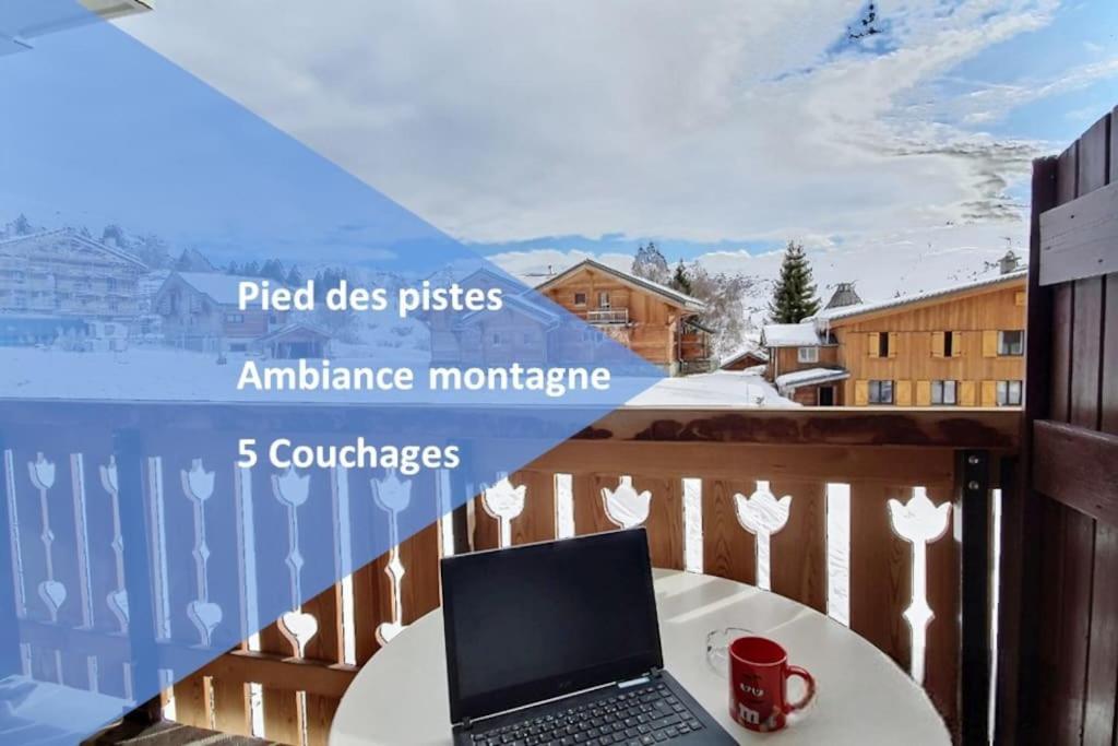Pieds Des Pistes - Parking Couvert - Plein Sud Alpe d'Huez Eksteriør bilde