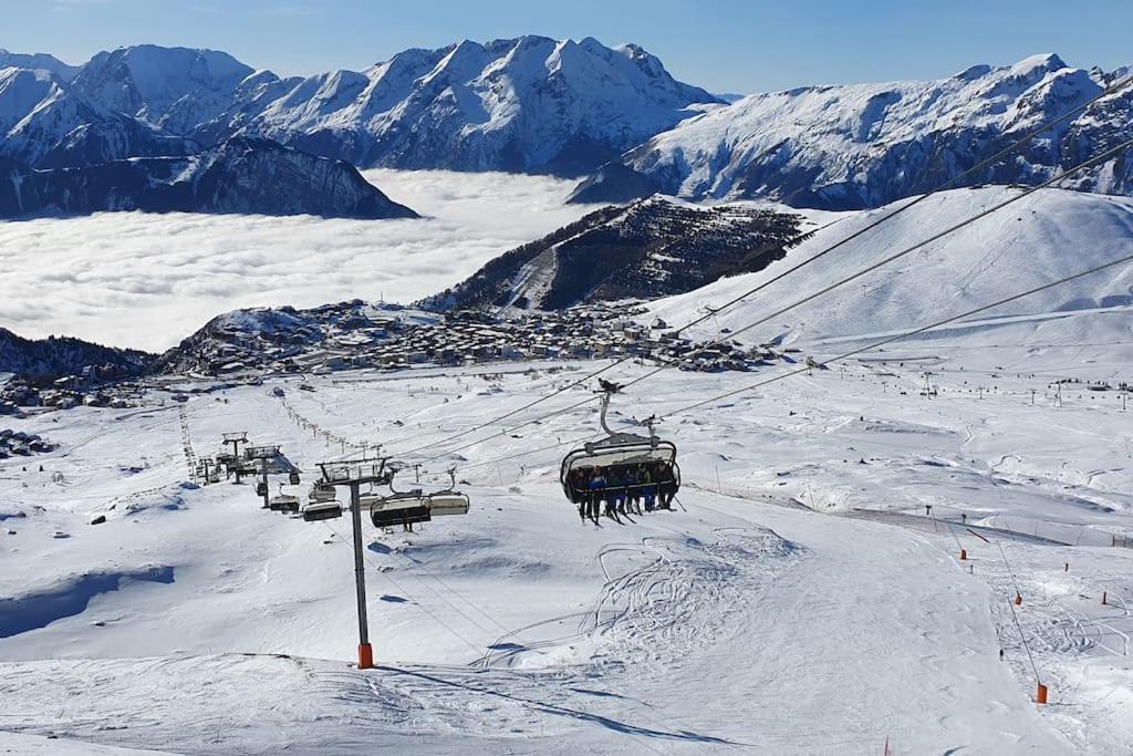 Pieds Des Pistes - Parking Couvert - Plein Sud Alpe d'Huez Eksteriør bilde